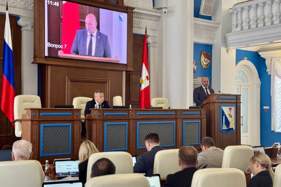 Владимир Немцев: На пленарном заседании был принят проект постановления о внесении совместной законодательной инициативы вместе с парламентами Москвы, Санкт-Петербурга, Республики Северная Осетия-Алания и Тюмени