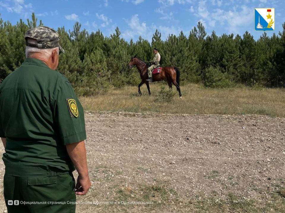 Бережем природу. Сотрудники севастопольского лесничества вместе с казаками из севастопольского казачьего округа проверили как в Терновском лесничестве соблюдают правила пожарной безопасности Бережем природу. Сотрудники севастопольского лесничества вместе с казаками из севастопольского казачьего округа проверили как в Терновском лесничестве соблюдают правила пожарной безопасности