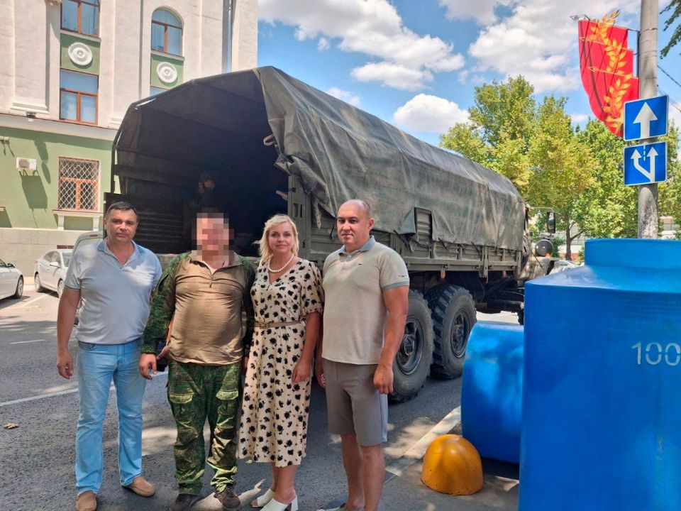 Общественная палата Крыма отправила очередной груз гуманитарной помощи бойцам на Херсонском направлении Общественная палата Крыма отправила очередной груз гуманитарной помощи бойцам на Херсонском направлении