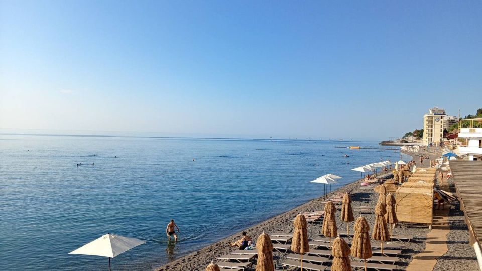 Температура морской воды на крымских пляжах, 17 июля