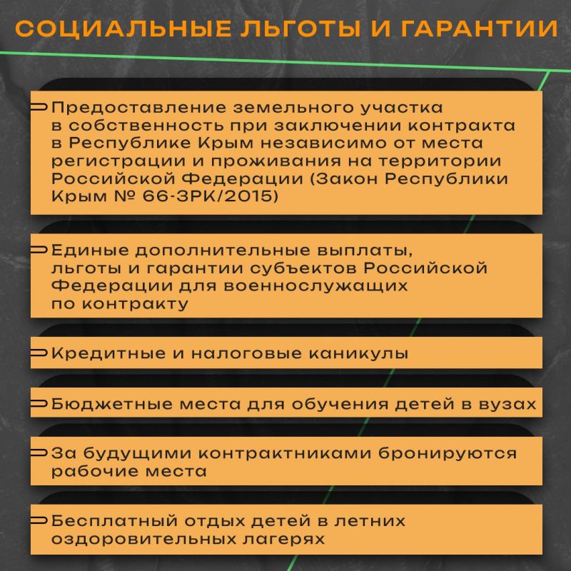 Участникам СВО предоставляется широкий спектр дополнительных федеральных и региональных льгот и гарантий Участникам СВО предоставляется широкий спектр дополнительных федеральных и региональных льгот и гарантий