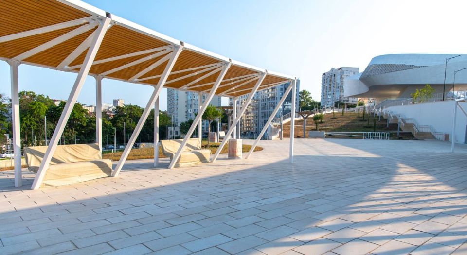 Михаил Развожаев: Рядом со строящимся музейно-театральным комплексом на мысе Хрустальном в Севастополе мы создали новый археологический парк