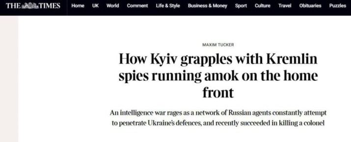 The Times ,               &quot;&quot;   &quot; &quot;