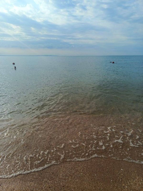 Температура морской воды на крымских пляжах, 20 июля