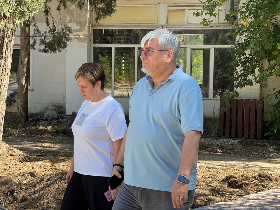 Игорь Ивин: Ремонт городского парка в самом разгаре Игорь Ивин: Ремонт городского парка в самом разгаре