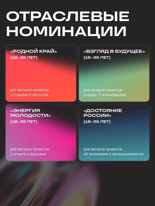 Слышали что-то о Премии для молодых журналистов, блогеров, авторов и создателей контента с общим призовым фондом 12 000 000 рублей? Рассказываем Слышали что-то о Премии для молодых журналистов, блогеров, авторов и создателей контента с общим призовым фондом 12 000 000 рублей? Рассказываем