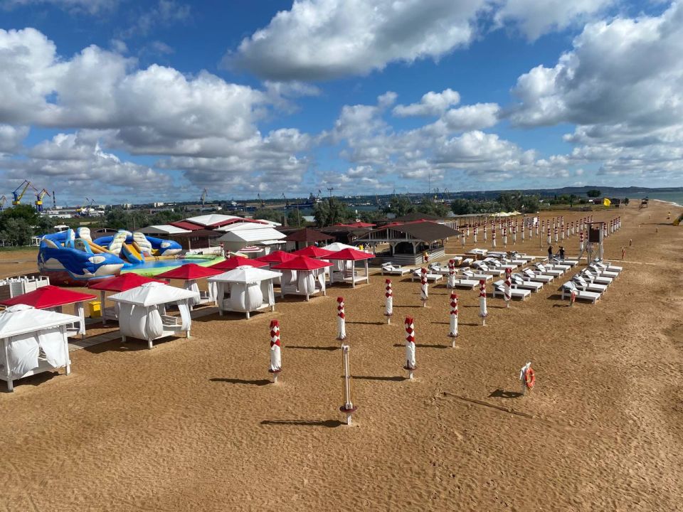 Температура морской воды на крымских пляжах, 21 июля