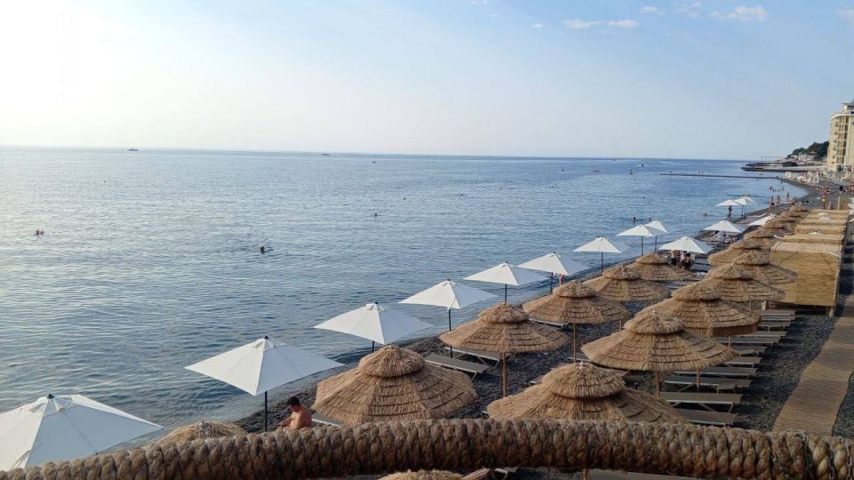 Температура морской воды на крымских пляжах, 23 июля