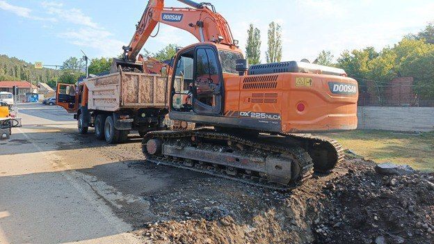 На трассе Бахчисарай – Ялта начался капитальный ремонт моста