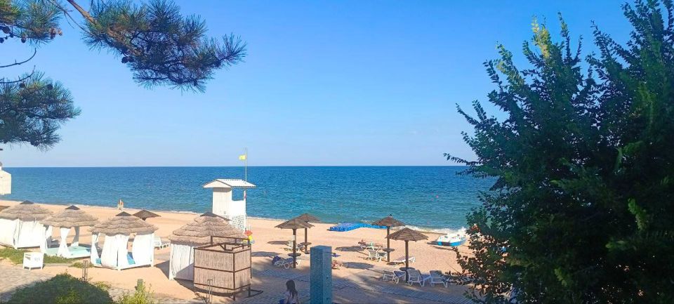 Температура морской воды на крымских пляжах, 25 июля