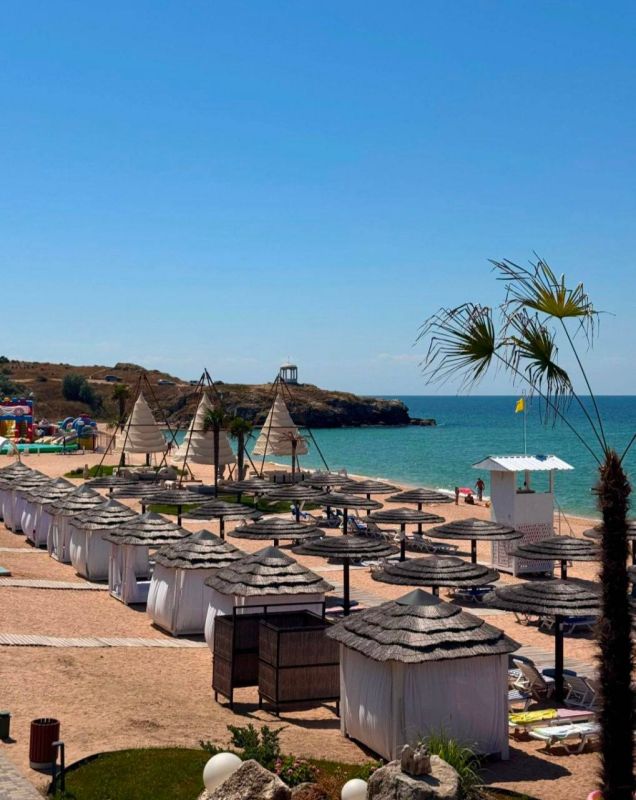 Температура морской воды на крымских пляжах, 26 июля