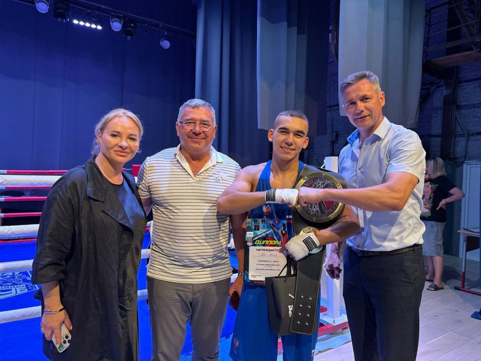 Александр Дудинов: Черноморский район стал столицей бокса Александр Дудинов: Черноморский район стал столицей бокса