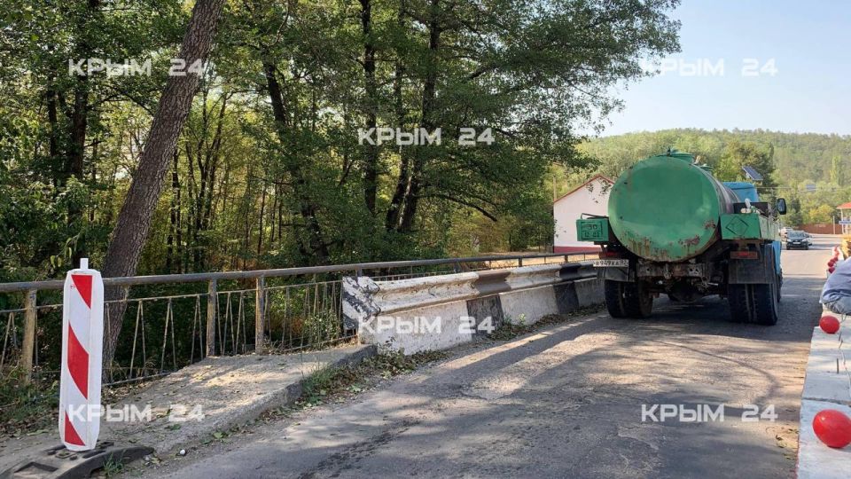В селе Аромат Бахчисарайского района проводят капремонт моста за 99 млн рублей В селе Аромат Бахчисарайского района проводят капремонт моста за 99 млн рублей