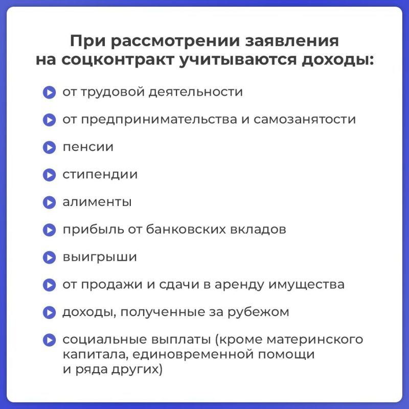 Социальный контракт — это помощь государства в поисках работы, открытии собственного дела и преодолении сложной жизненной ситуации Социальный контракт — это помощь государства в поисках работы, открытии собственного дела и преодолении сложной жизненной ситуации