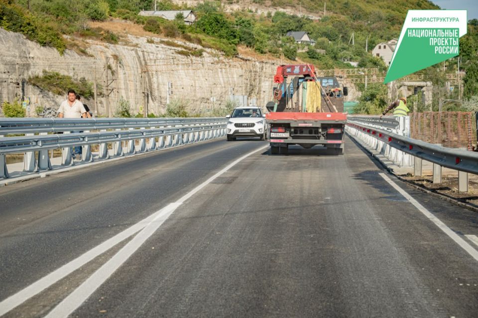 Михаил Развожаев: Рабочее движение по мосту через реку Чёрную в Инкермане открыто Михаил Развожаев: Рабочее движение по мосту через реку Чёрную в Инкермане открыто