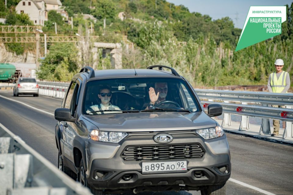 Михаил Развожаев: Рабочее движение по мосту через реку Чёрную в Инкермане открыто Михаил Развожаев: Рабочее движение по мосту через реку Чёрную в Инкермане открыто