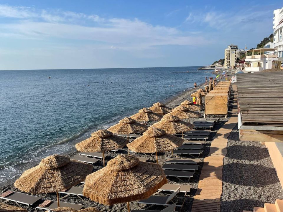 Температура морской воды на крымских пляжах, 1 августа