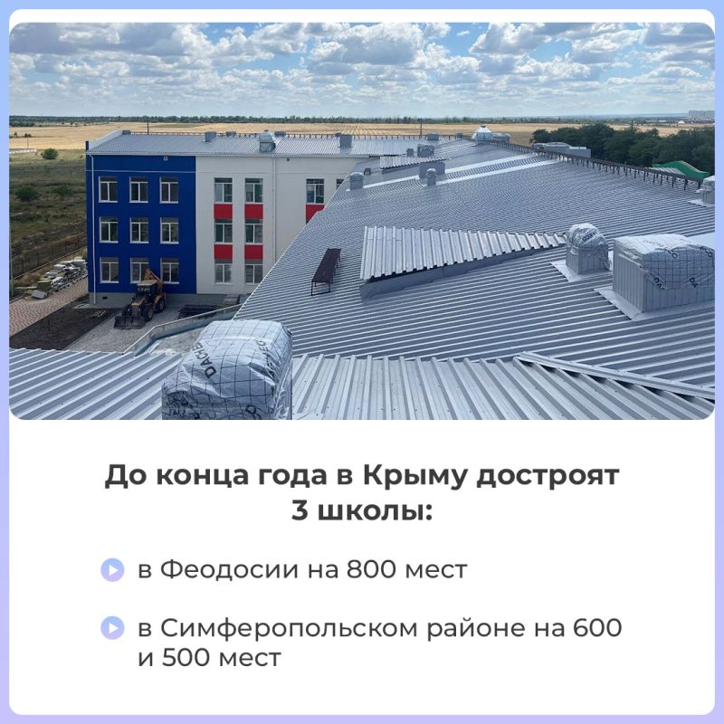 В этом году в Крыму по государственным программам, республиканской адресной инвестиционной программе и нацпроектам ведутся работы на 1 000 объектах В этом году в Крыму по государственным программам, республиканской адресной инвестиционной программе и нацпроектам ведутся работы на 1 000 объектах