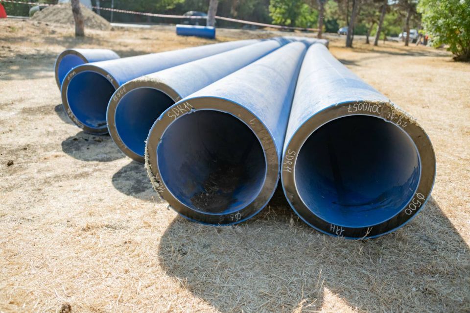 Михаил Развожаев: До конца года завершим реконструкцию магистрального водовода Михаил Развожаев: До конца года завершим реконструкцию магистрального водовода