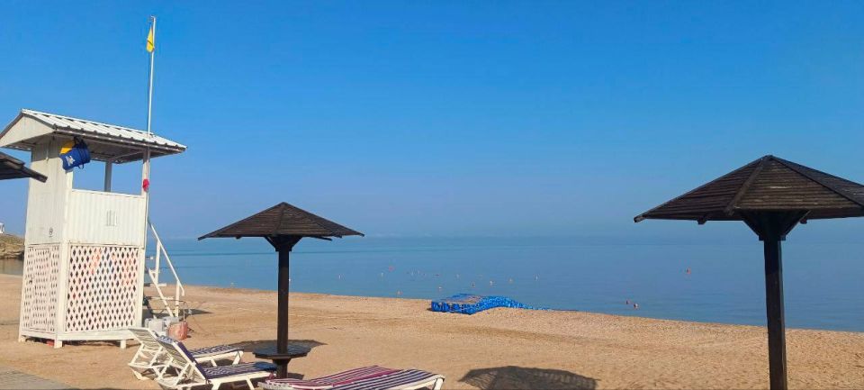 Температура морской воды на крымских пляжах, 5 августа