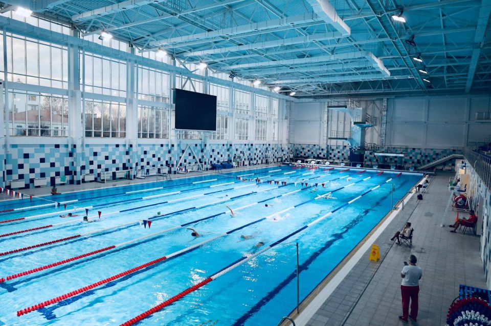 Михаил Развожаев: Накануне после технического обслуживания возобновили свою работу бассейны Дворца водных видов спорта имени Галины Прозуменщиковой Михаил Развожаев: Накануне после технического обслуживания возобновили свою работу бассейны Дворца водных видов спорта имени Галины Прозуменщиковой