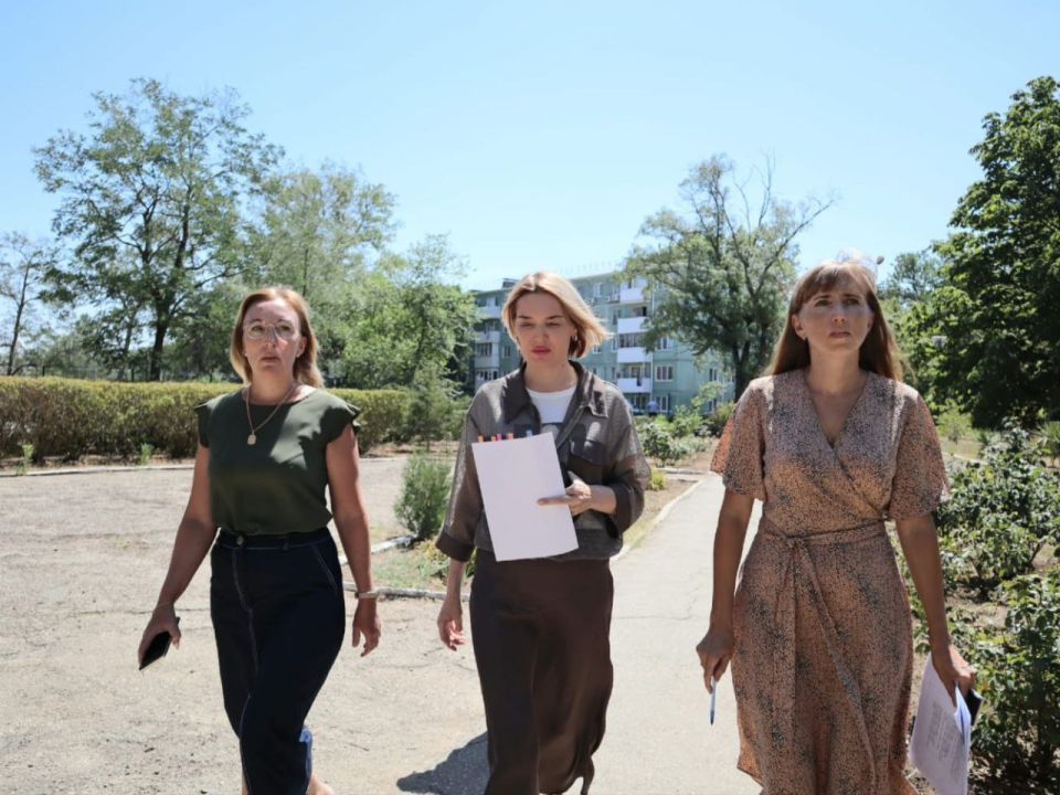 Инна Федоренко: В рамках приемки школ к новому учебному году посетила Вольновскую школу Инна Федоренко: В рамках приемки школ к новому учебному году посетила Вольновскую школу