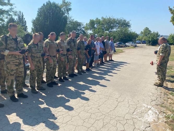 В Керчи чествовали сотрудников ОМОН «Грифон» Росгвардии В Керчи чествовали сотрудников ОМОН «Грифон» Росгвардии