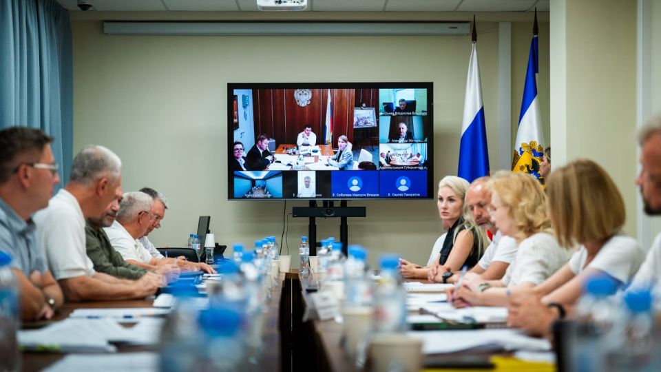 Владимир Сальдо: Провёл совещание по строительству жилья в Херсонской области с участием делегации Минстроя России во главе с Ольгой Корниенко Владимир Сальдо: Провёл совещание по строительству жилья в Херсонской области с участием делегации Минстроя России во главе с Ольгой Корниенко