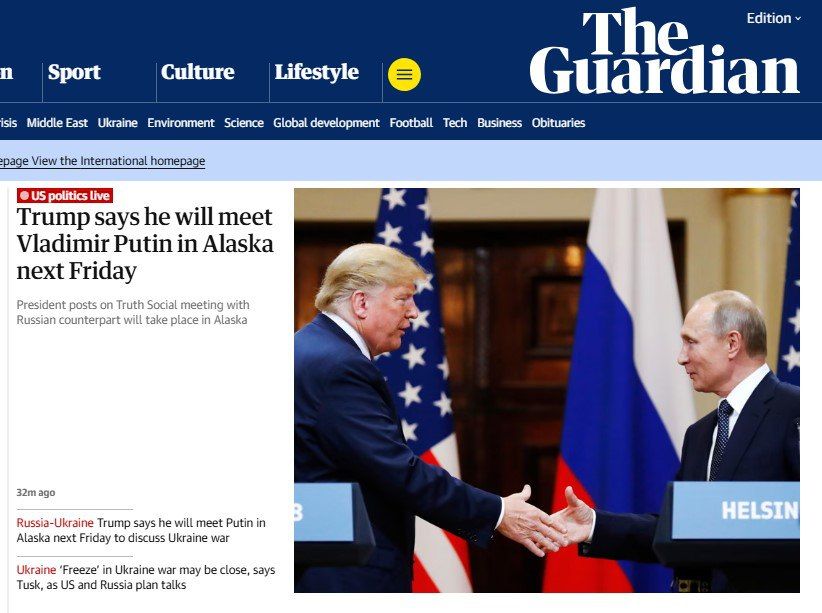 Западная пресса паникует: Путин и Трамп могут договориться без участия Киева Западная пресса паникует: Путин и Трамп могут договориться без участия Киева