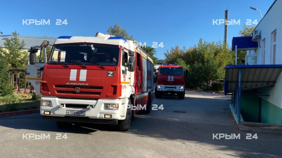 Скопление пожарных у керченского санатория оказалось учениями Скопление пожарных у керченского санатория оказалось учениями
