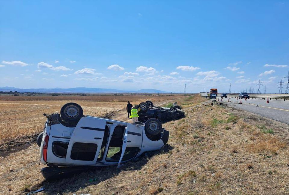 В ДТП на трассе «Таврида» в Крыму погиб один человек, еще четверо пострадали
