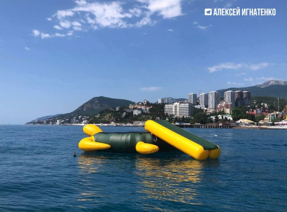 В Алуште выявили два нелегальных водных аттракциона В Алуште выявили два нелегальных водных аттракциона