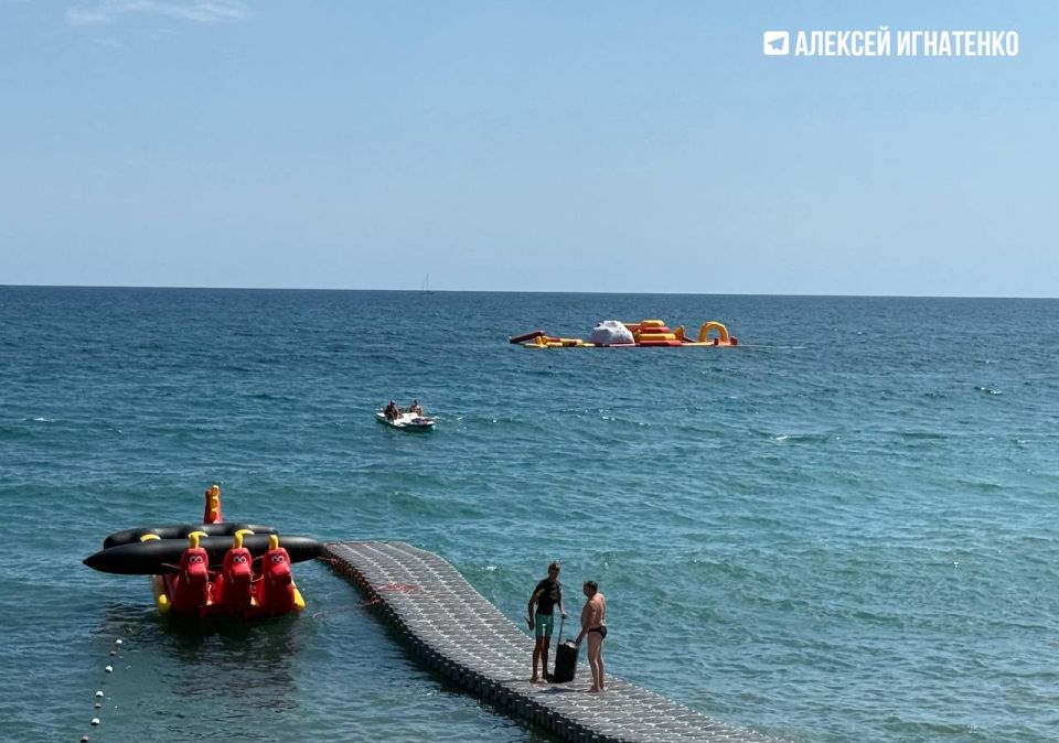 В Алуште выявили два нелегальных водных аттракциона В Алуште выявили два нелегальных водных аттракциона