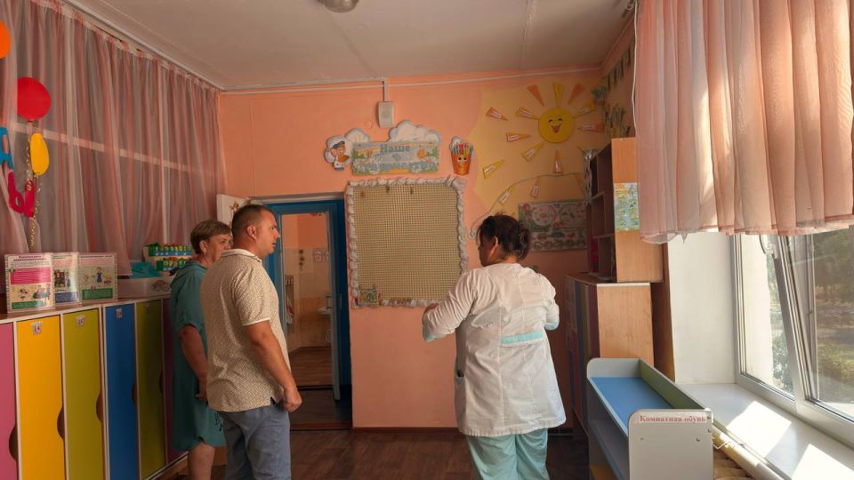 Антон Кравец: С рабочим визитом посетил в селе Чкалово детский сад Антон Кравец: С рабочим визитом посетил в селе Чкалово детский сад
