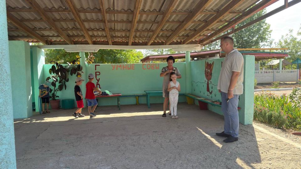 Антон Кравец: С рабочим визитом посетил в селе Чкалово детский сад Антон Кравец: С рабочим визитом посетил в селе Чкалово детский сад