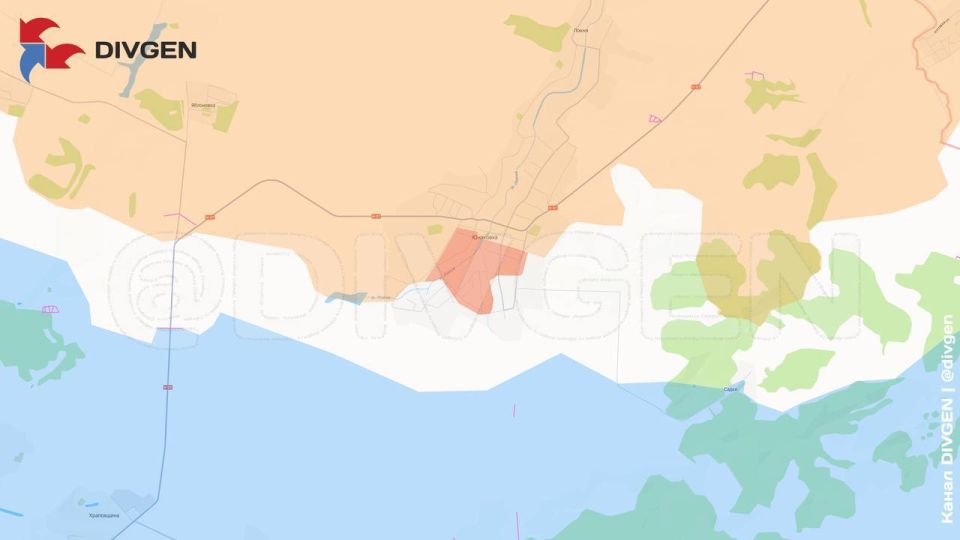 Изменения линии фронта за минувшие сутки нанёс на карту канал "DivGen": Изменения линии фронта за минувшие сутки нанёс на карту канал "DivGen":