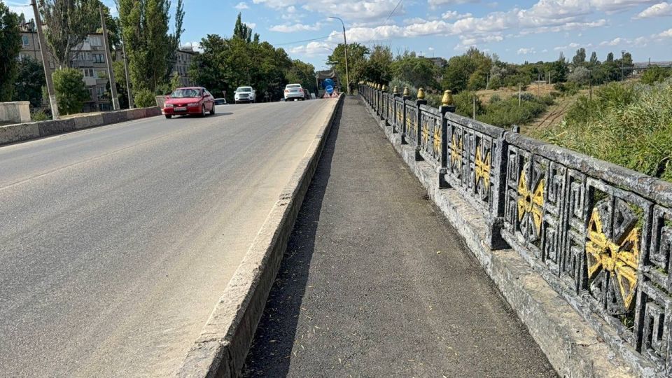 Партизанский мост приводят в порядок Партизанский мост приводят в порядок