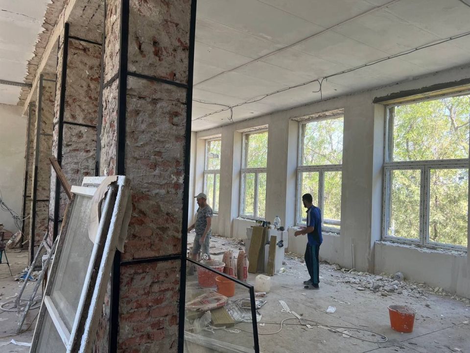 Юрий Гоцанюк: В ходе рабочей поездки в Раздольненский район проинспектировал ход капремонта Ковыльненской школы Юрий Гоцанюк: В ходе рабочей поездки в Раздольненский район проинспектировал ход капремонта Ковыльненской школы