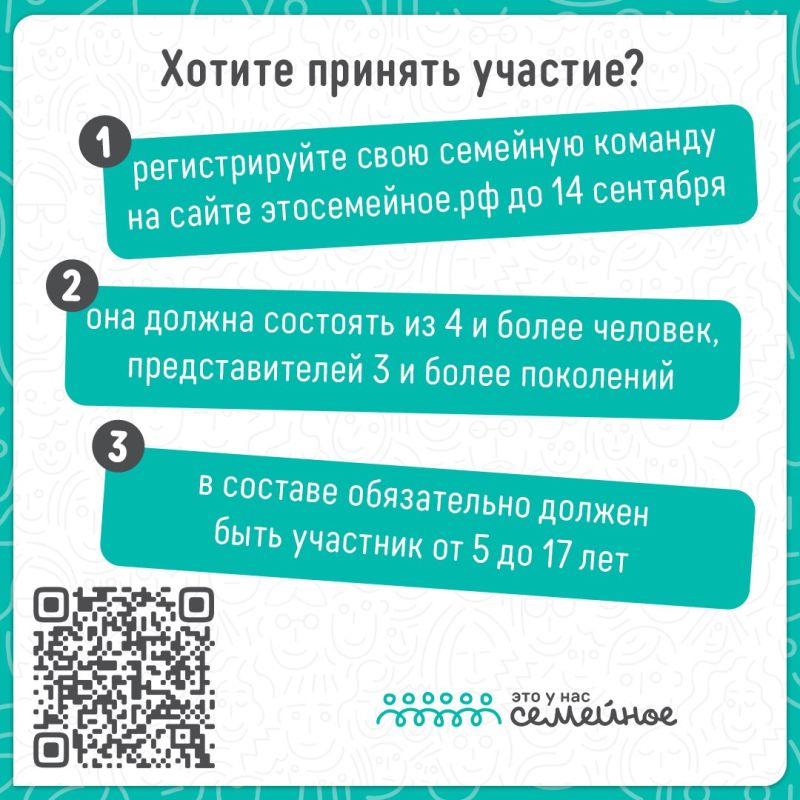 Финальное задание конкурса «Это у нас семейное» открыто! Финальное задание конкурса «Это у нас семейное» открыто!