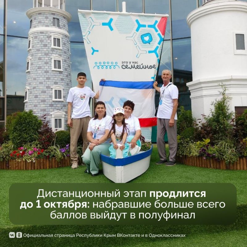 Финальное задание конкурса «Это у нас семейное» открыто! Финальное задание конкурса «Это у нас семейное» открыто!