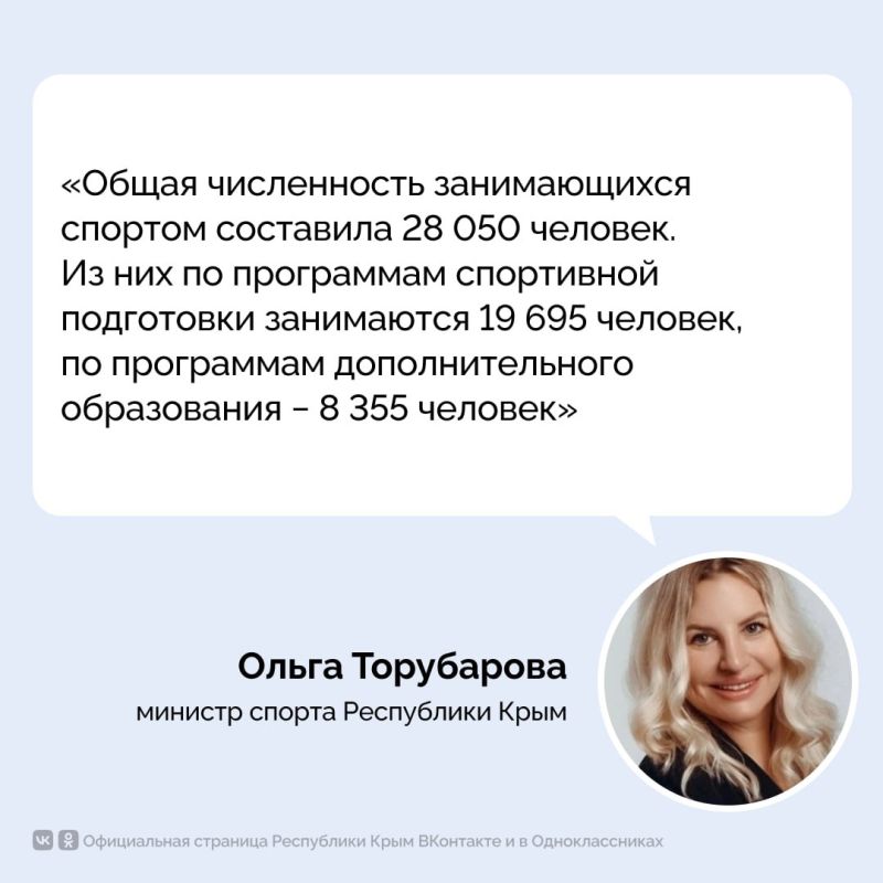 В Крыму активно развивается физическая культура и профессиональный спорт В Крыму активно развивается физическая культура и профессиональный спорт