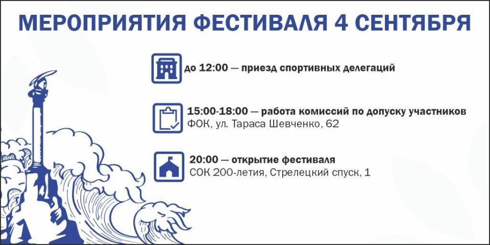 В этом году Фестиваль культуры и спорта народов Юга России принимает Севастополь! В этом году Фестиваль культуры и спорта народов Юга России принимает Севастополь!