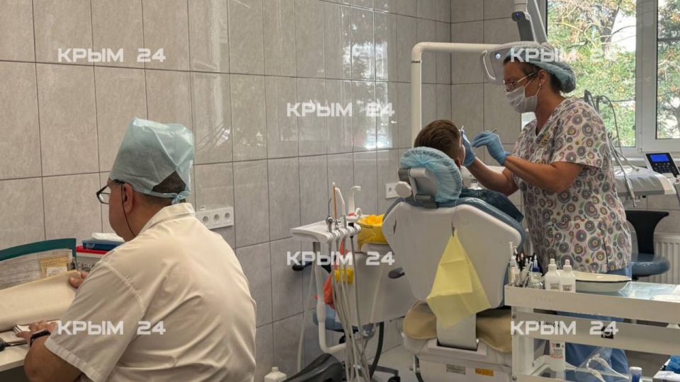 Капитальный ремонт стоматологической поликлиники в Саках завершили Капитальный ремонт стоматологической поликлиники в Саках завершили