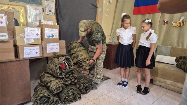 Крымские школьники поддерживают участников специальной военной операции Крымские школьники поддерживают участников специальной военной операции