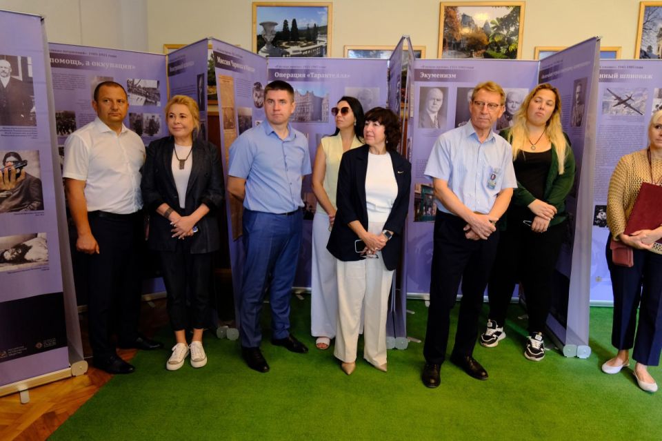 Янина Павленко: В Ялте дан старт выставке, посвященной защите суверенитета Российской Федерации Янина Павленко: В Ялте дан старт выставке, посвященной защите суверенитета Российской Федерации
