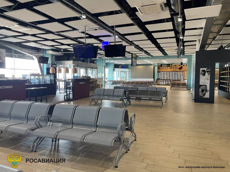 Аэропорт Краснодара возобновляет работу