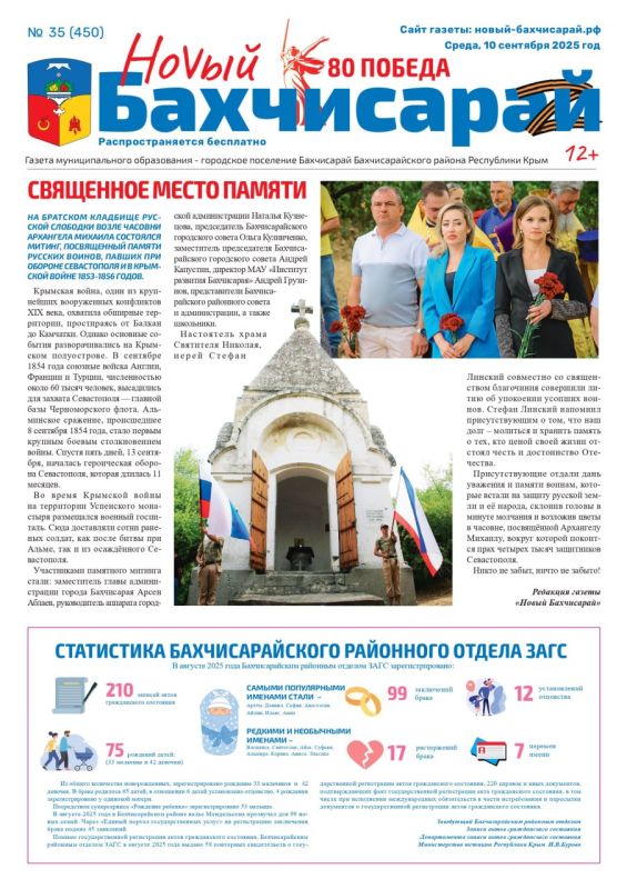 Свежая подборка первых полос районных газет Крыма Свежая подборка первых полос районных газет Крыма