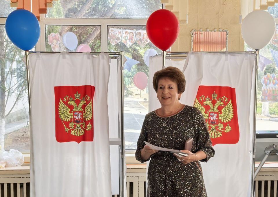 Екатерина Алтабаева: Сегодня в Севастополе стартовали основные дни голосования Екатерина Алтабаева: Сегодня в Севастополе стартовали основные дни голосования