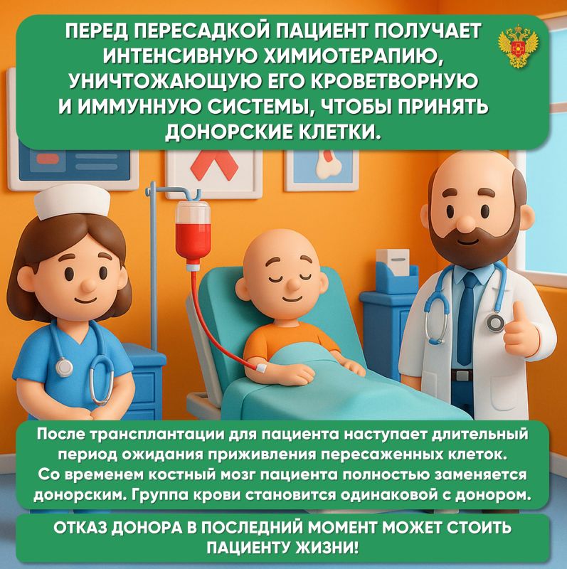 20 сентября отмечается Всемирный день доноров костного мозга 20 сентября отмечается Всемирный день доноров костного мозга