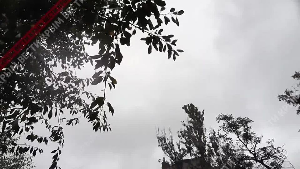 В Феодосии из-за дождя подтопило улицы